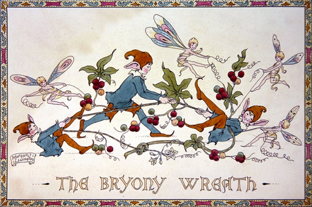 The Bryony Wreath, c.1925 (pen & w/c on paper)