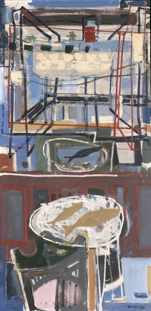 St Ives Window with Sand Bar: 1952