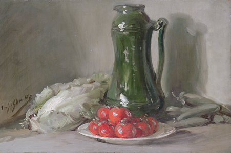 Still life (oil on board)