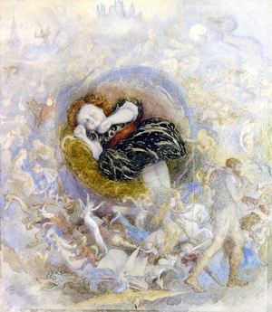 A Child's Dream of Fairy Land (w/c on paper)