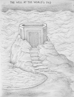 The well at the World's End (pencil on paper)