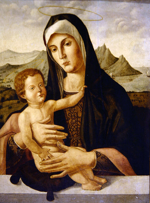 Virgin and Child, 1619 (oil on panel)