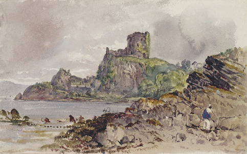 Donolly Castle, Scotland (w/c on paper)