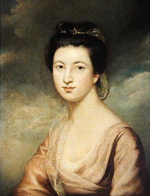 Miss Jane Davidson (oil on canvas)