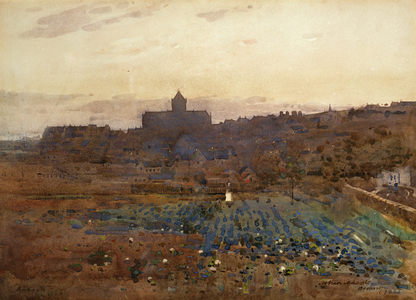 Kirkwall, Orkney, 1885 (w/c on paper)