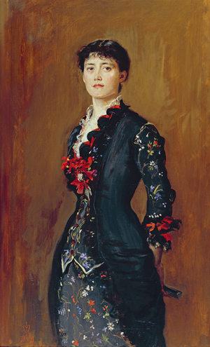 Portrait of Louise Jopling, 1879 (oil on canvas)