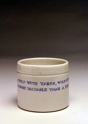 Wildflower Vase, 1992 (ceramic)