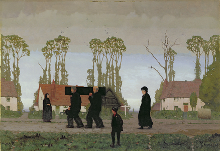 The Last Parade, c.1910 (oil on panel)