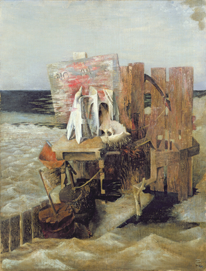 Sea Composition, 1940 (oil on canvas)