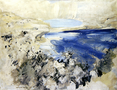 Un coin de Lesbos (a corner of Lesbos) (oil on canvas)