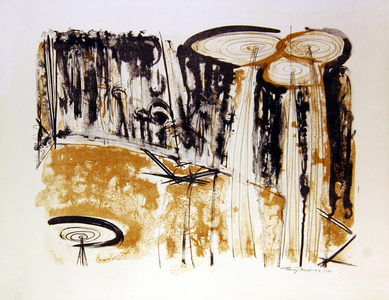 Untitled, 1957 (lithograph on paper)
