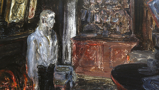 Quay Worker's Home, 1927 (oil on panel)
