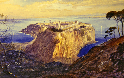 Monaco (w/c & gouache on paper)