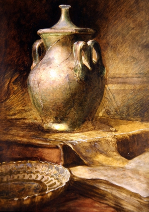 Persian Glass (w/c on paper)