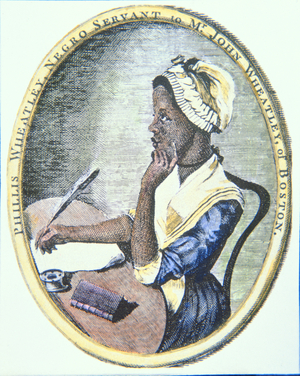 Portrait of Phillis Wheatley (c.1753-85)