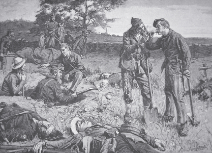 Between the Lines During a Truce (litho)