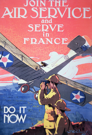 Military promotional poster, 1917 (colour litho)