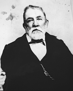 Judge Roy Bean (1825-1903) (b/w photo)