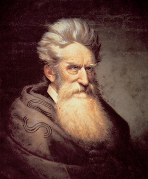 John Brown, 1859 (colour litho)