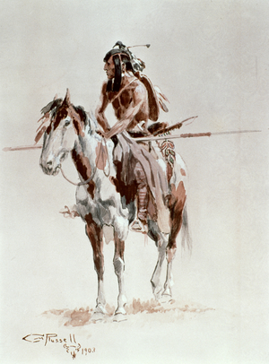 Powder Face, 1903 (w/c on paper)
