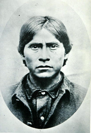The Apache Kid (b/w photo)