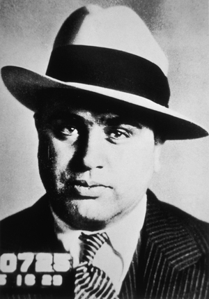 Al Capone, 1929 (b/w photo)