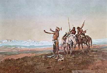 Invocation to the Sun, 1922 (w/c on paper)