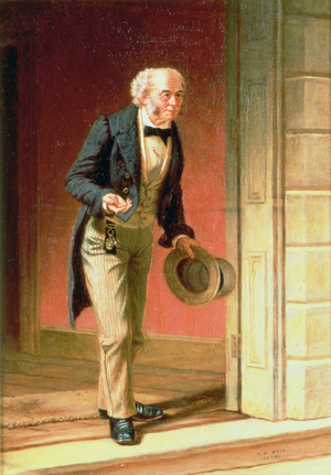 Nominated, 1875 (oil on canvas) (see 152806 for pair)