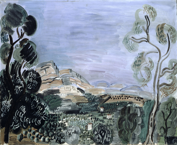 The Bay of Saint-Jeannet, c.1922-23 (oil on canvas)