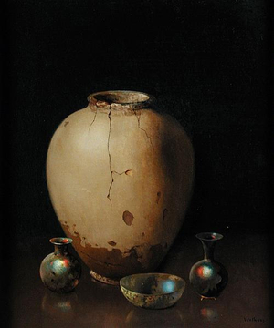 The Jar (oil on canvas)