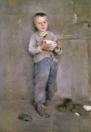 As Happy as a King, 1884 (oil on canvas)