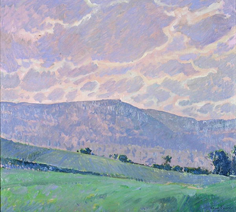 Clouds - Kangaroo Valley, 2007 (oil)