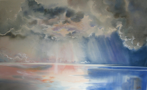 Vortex, 2004 (w/c on paper)