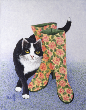 Hello (oil on canvas)