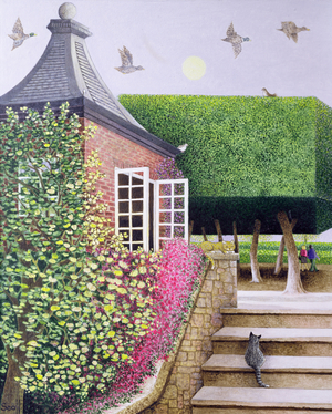 Viewing (oil on canvas)