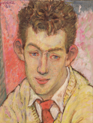 Irish Mike, London, 1961 (oil on board)