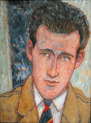 Tony the Milkman, 1959 (oil on board)