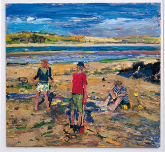 Sunny mornings, Rock Beach, 2008 (oil on board)