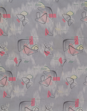 Furnishing Fabric, early 1950s (printed cotton)