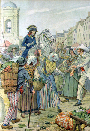 Napoleon as General in Chief of the armed forces in France, 1910 (illustration)