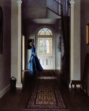 The Hall, 1950 (oil on canvas)