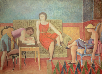 The Three Sisters, 1963-1964 (oil on canvas)