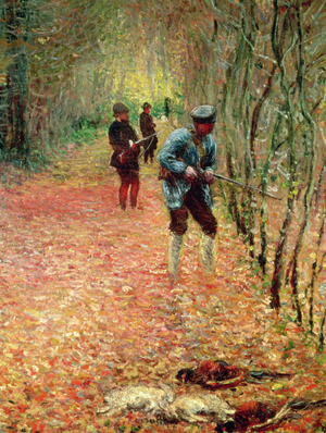 The Shoot, 1876 (detail of 82390)