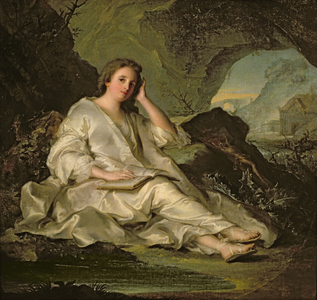 The Penitent Magdalene (oil on canvas)