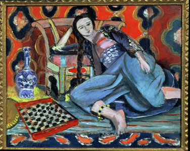 Odalisque with a Turkish Chair, 1928 (oil on canvas)