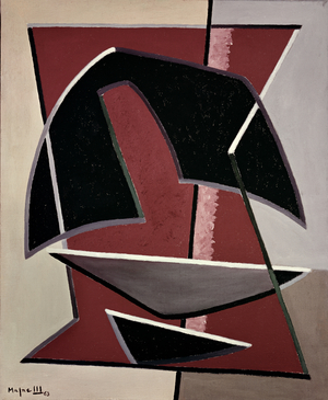 Proportions, 1963 (oil on canvas)