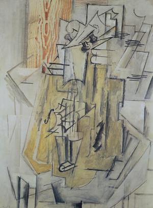 Violin, 1912 (oil on canvas)