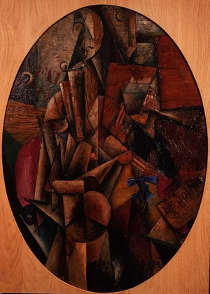 Composition, 1914 (oil on canvas)