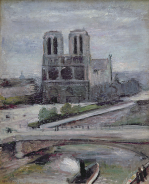 Notre Dame (oil on canvas)