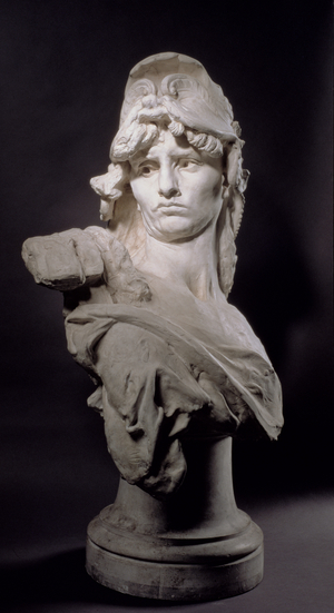 Bellona by Auguste Rodin (1840-1917), 1889 (plaster)